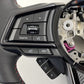 22-26 Subaru WRX Driver Steering Wheel With Paddle Shifters Leather Black OEM
