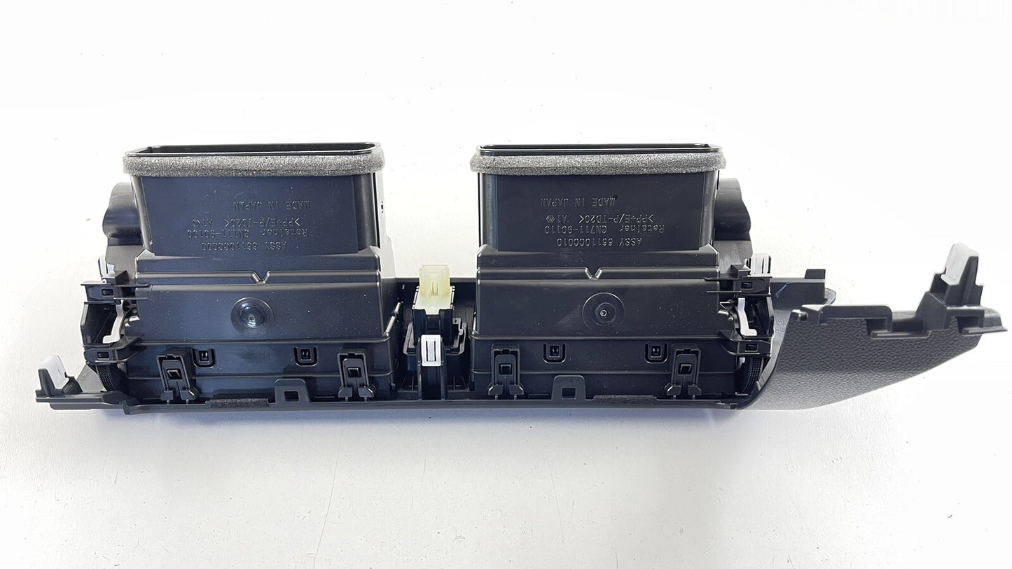 22-23 SUBARU BRZ CENTER DASH AIR VENT GRILLE GRILL HAZARD SWITCH OEM