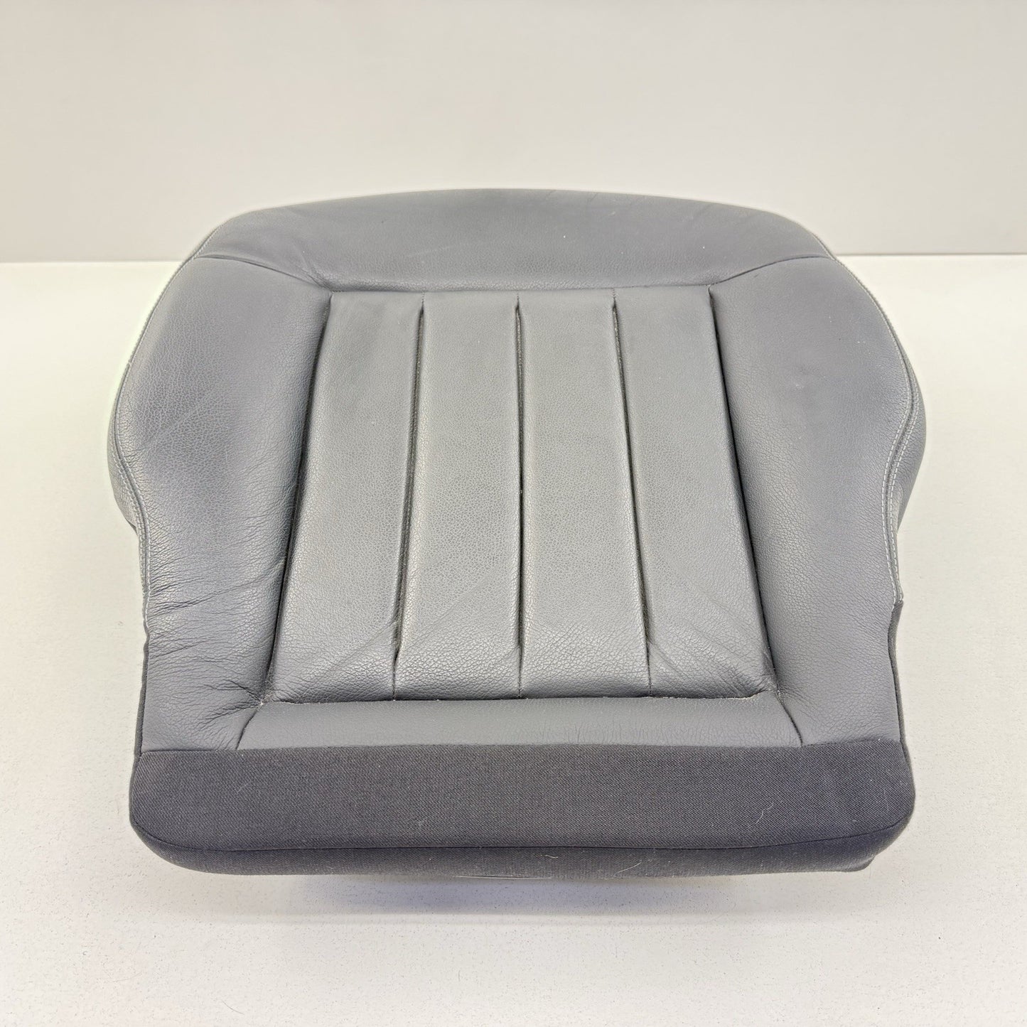 10-16 Mercedes W212 E350 Driver Left Front Lower Seat Cushion Black OEM
