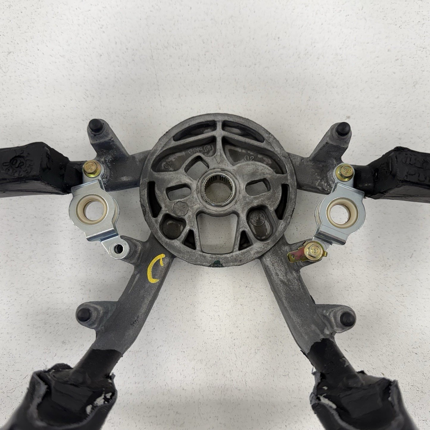 97-04 Chevrolet Corvette C5 Z06 Steering Wheel Leather Black OEM