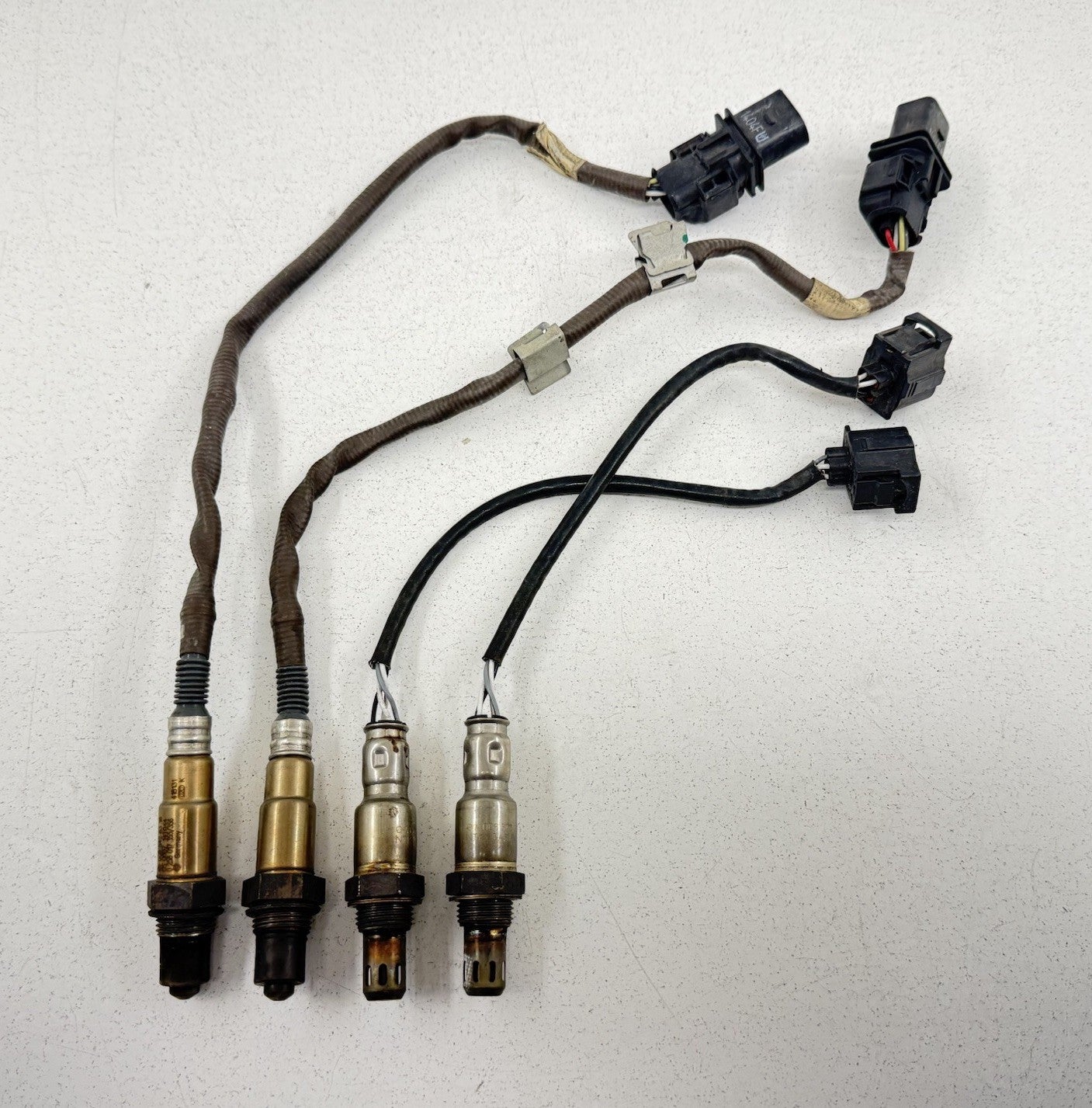 12-18 Mercedes W218 CLS550 Exhaust Oxygen O2 Sensor Set OEM