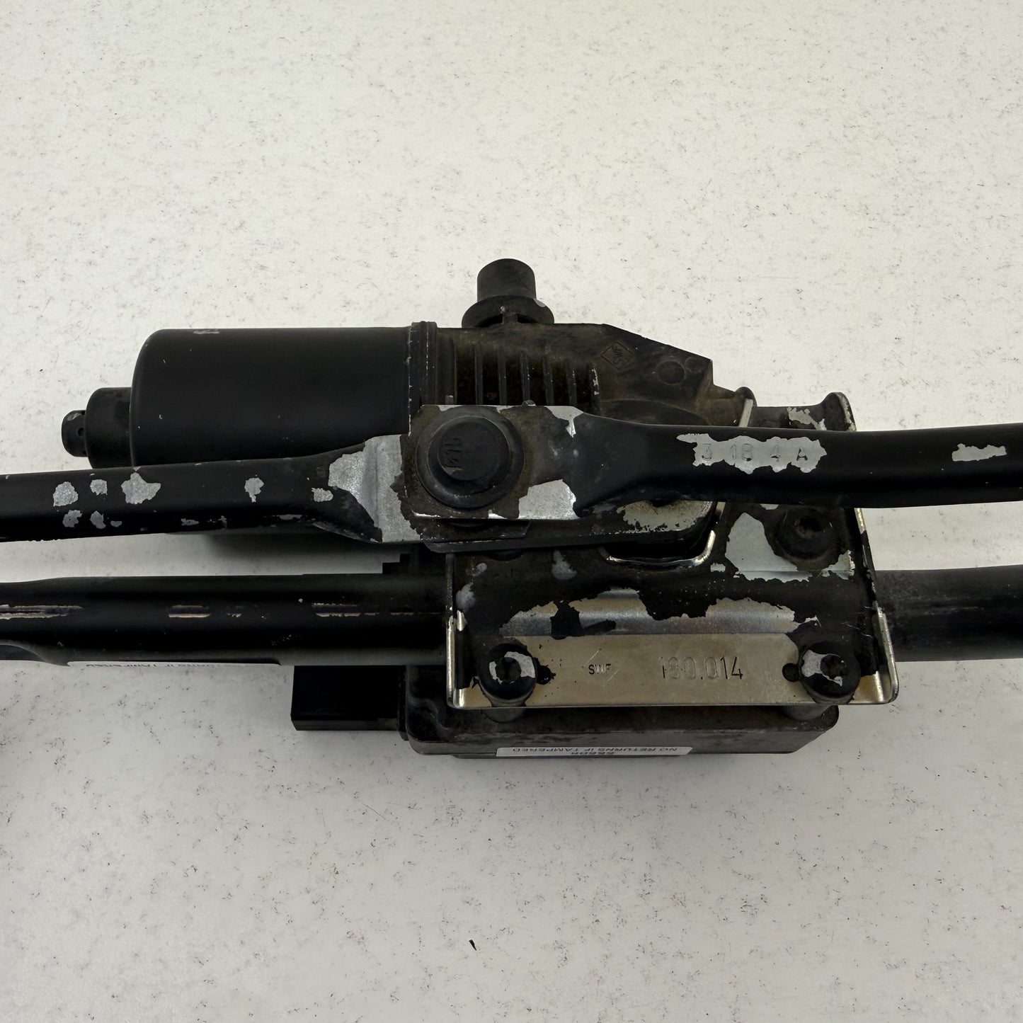 14-18 Bentley Flying Spur Front Windshield Wiper Motor Linkage Arm Assembly OEM