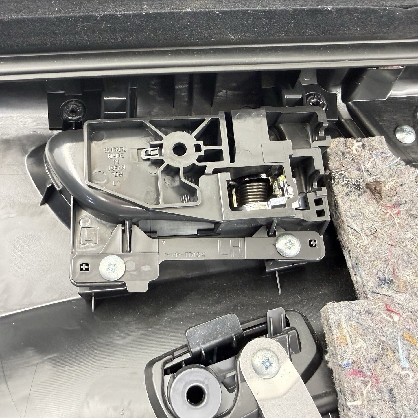 13-20 Subaru BRZ Limited Driver Left Door Panel Interior Cover Trim OEM