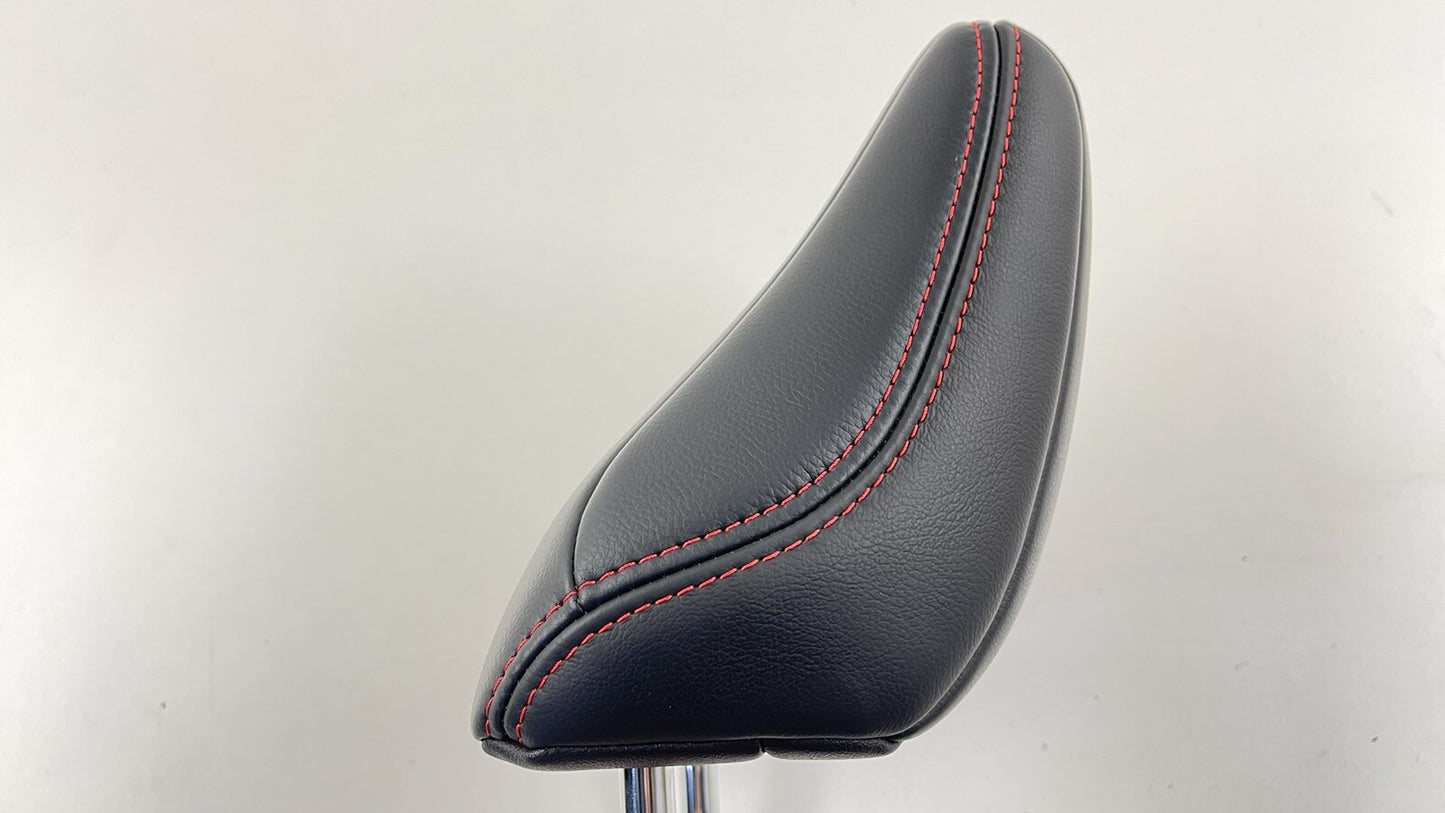 17-20 SUBARU BRZ LEFT OR RIGHT FRONT HEADREST HEAD REST LEATHER BLACK OEM