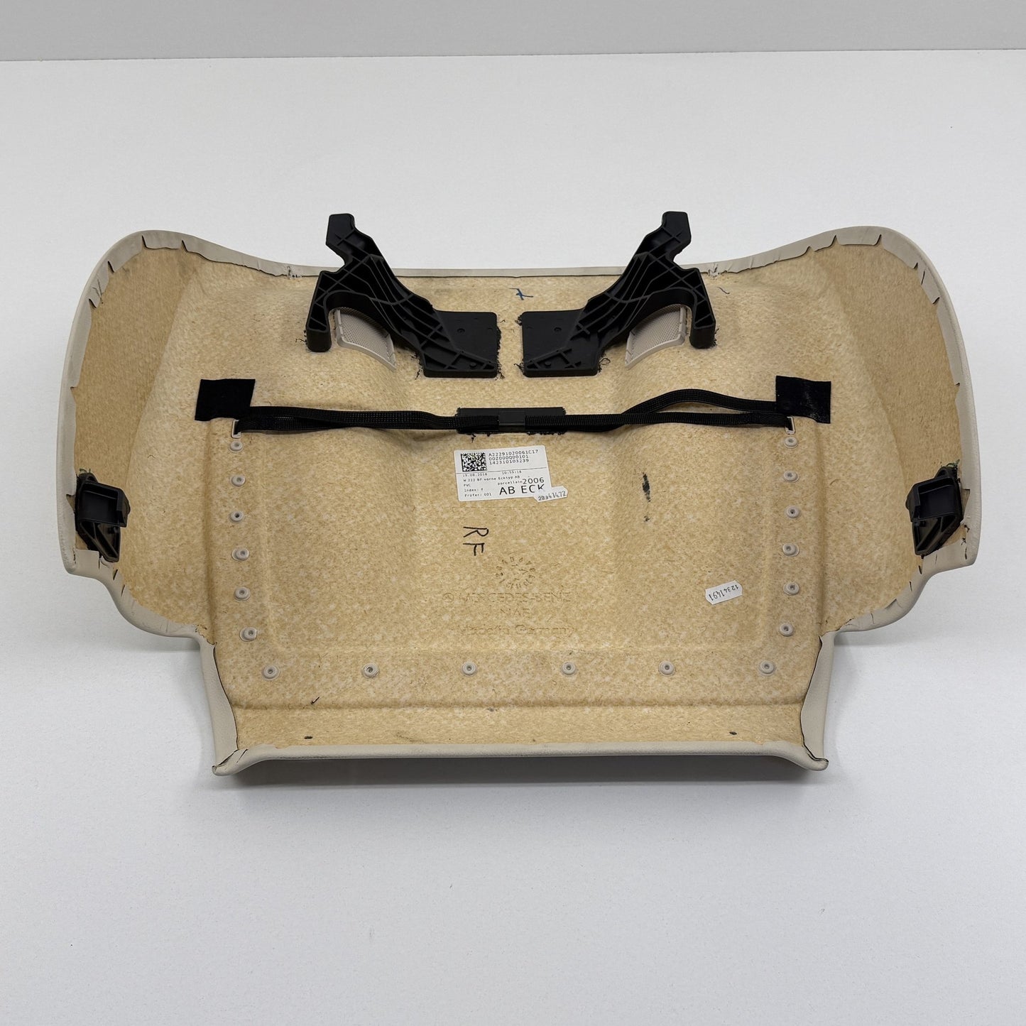 2014-2020 Mercedes-Benz S550 W222 Right Front Seat Back Cover Trim Panel OEM