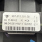 05-12 Porsche 911 997 Steering Column Stalk Combination Switch Clockspring OEM