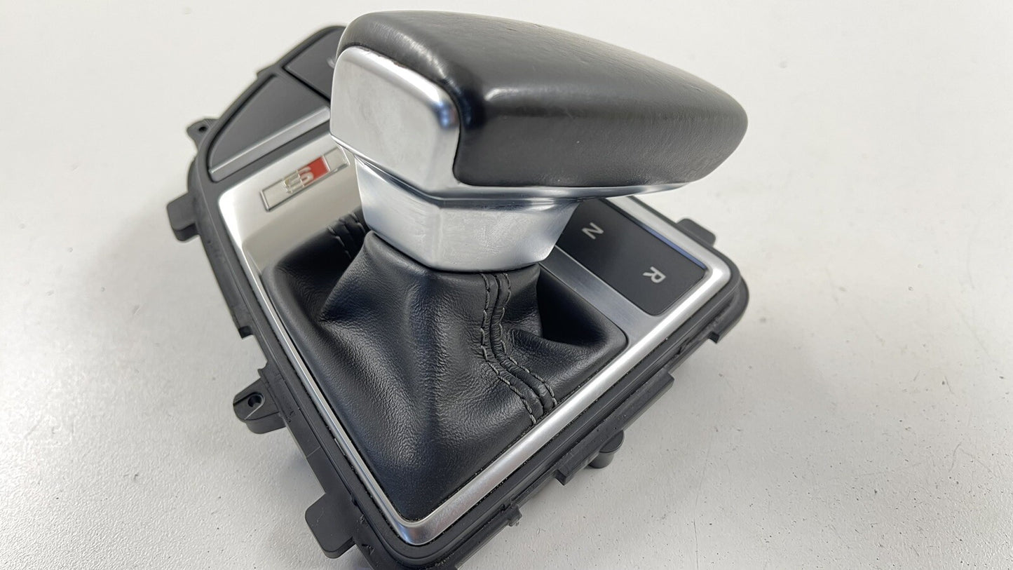 18-21 AUDI S4 S5 AUTOMATIC GEAR SHIFT KNOB SELECT INDICATOR BEZEL TRIM OEM