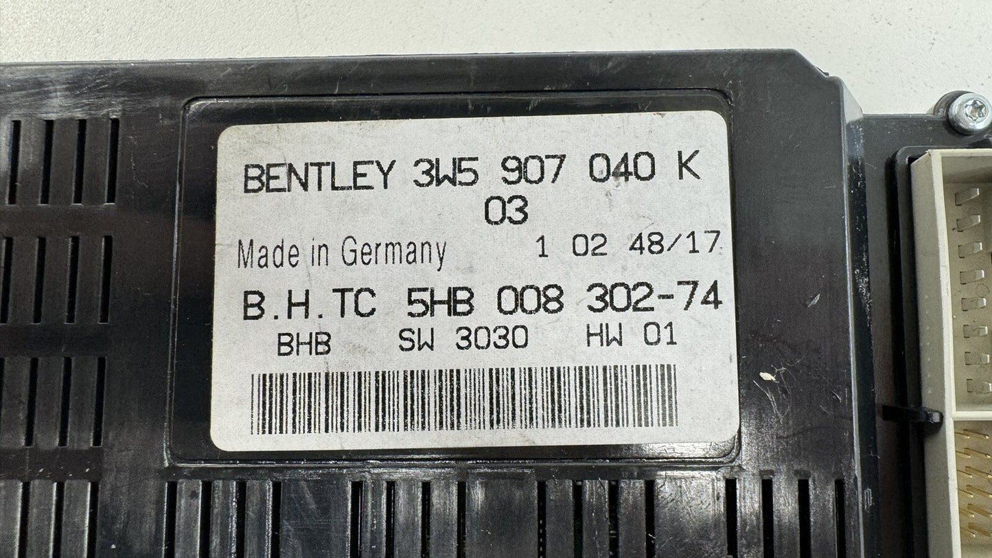 13-18 BENTLEY FLYING SPUR HVAC AC AIR HEATER CLIMATE CONTROL MODULE OEM