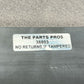 18-20 Honda Odyssey Driver Left Front Upper Seat Cushion Cover Leather Mocha OEM