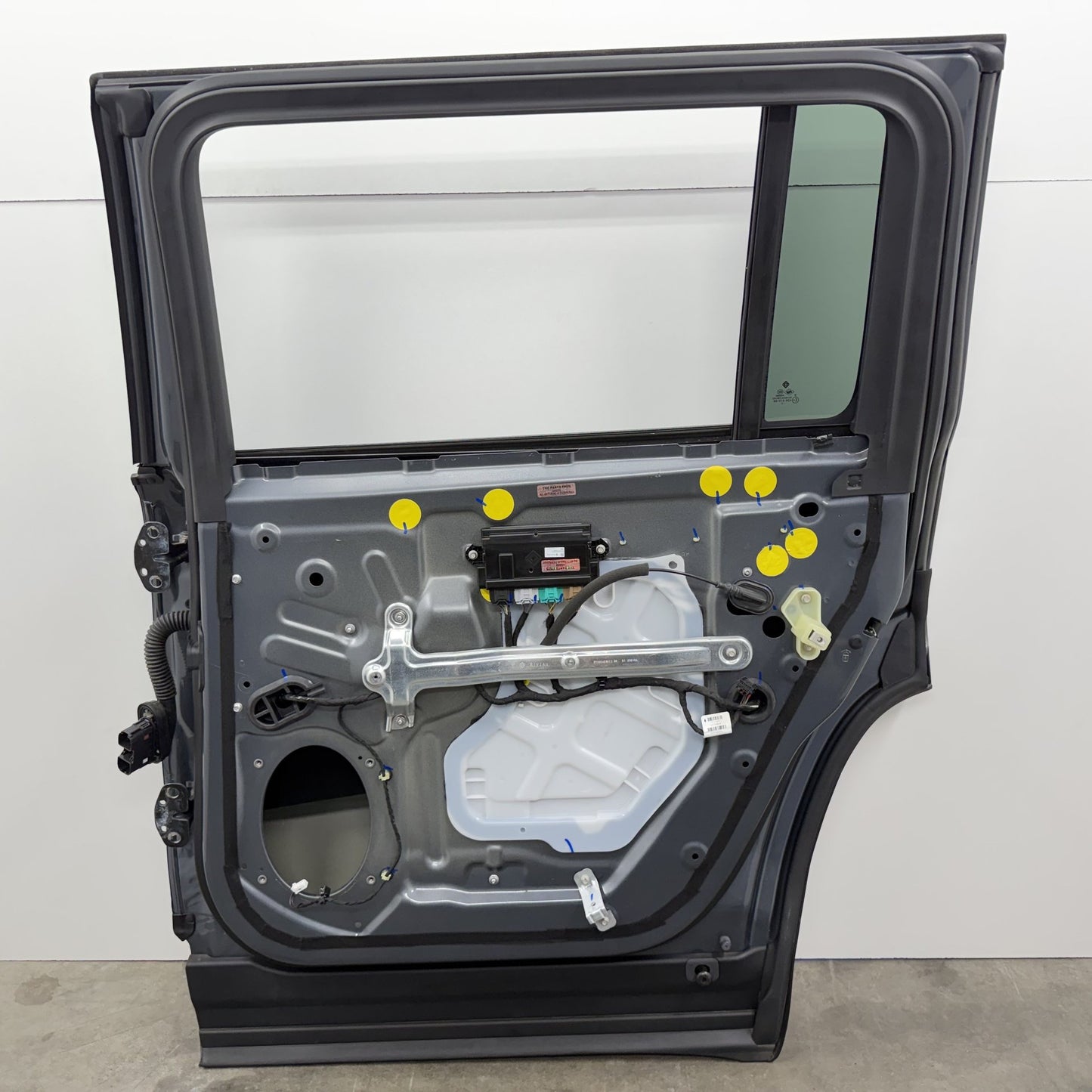 2022-2024 Rivian R1S Passenger Right Rear Door Shell Complete W/ Glass OEM