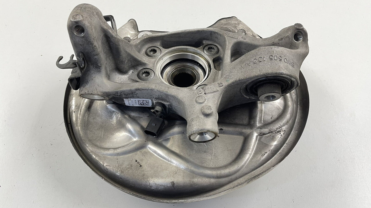 17-25 Audi A4 A5 S4 S5 Driver Left Rear Spindle Knuckle Hub Wheel Bearing OEM