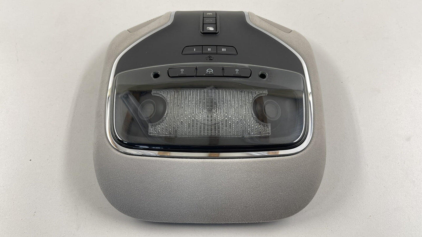 14-16 MASERATI GHIBLI FRONT OVERHEAD CONSOLE LIGHT LAMP CONTROL PANEL DOME OEM