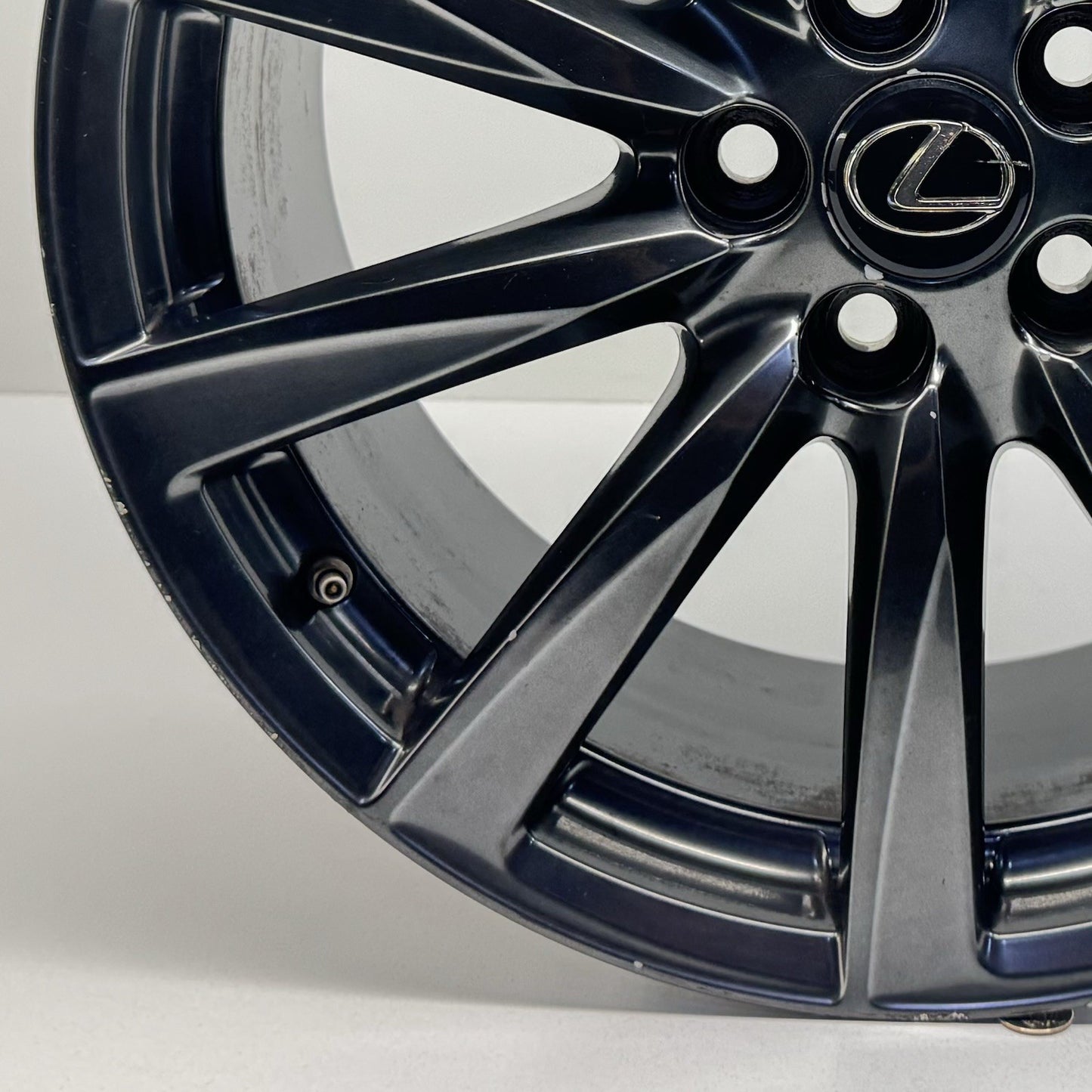 08-14 Lexus IS F Driver Left Rear Wheel Rim 19x9 +55 Offset Factory OEM