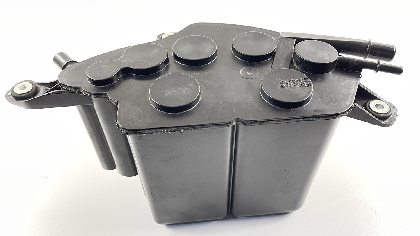 08-15 AUDI R8 SPYDER FUEL EVAP VAPOR CHARCOAL EMISSION CANISTER 3D0201801F OEM
