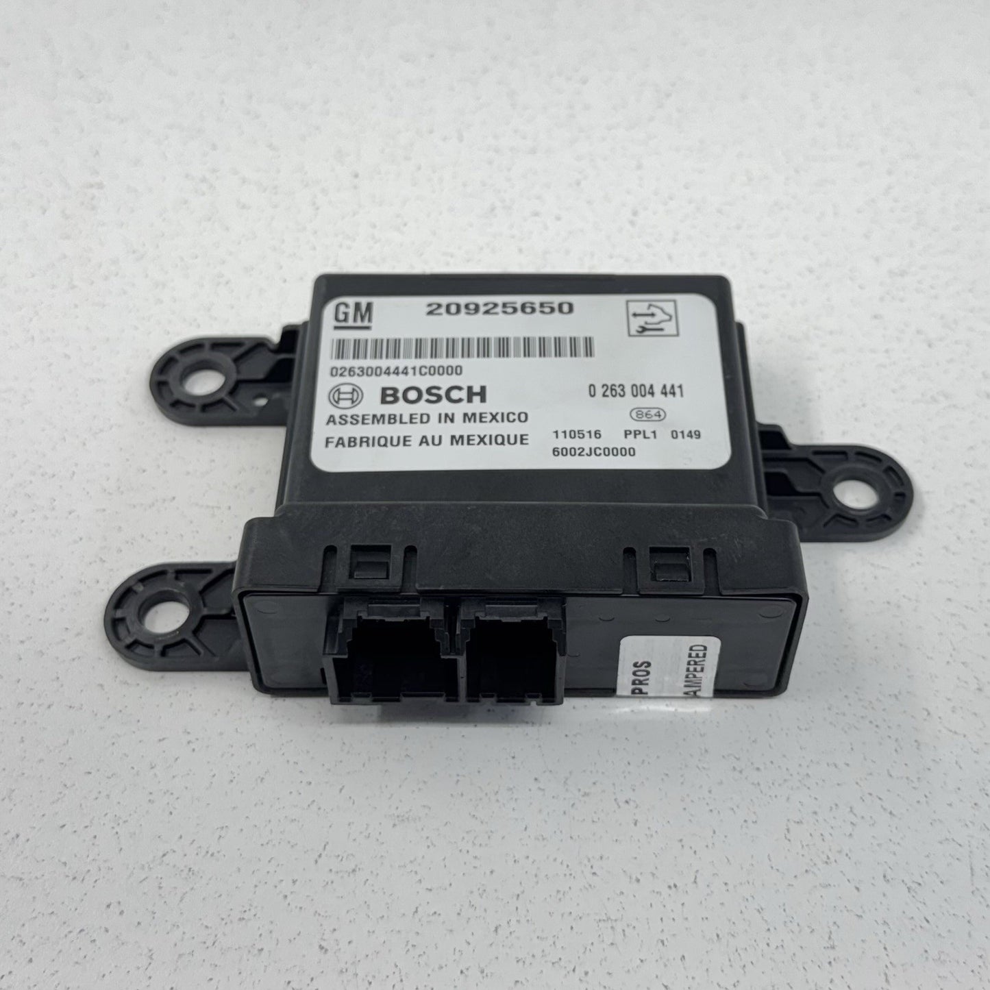 10-15 Chevrolet Camaro Parking Park Assist Control Module 20925650 OEM