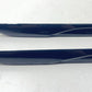 18-24 AUDI A4 S-LINE LEFT AND RIGHT SIDE SKIRT ROCKER PANEL EXTENSION PAIR OEM