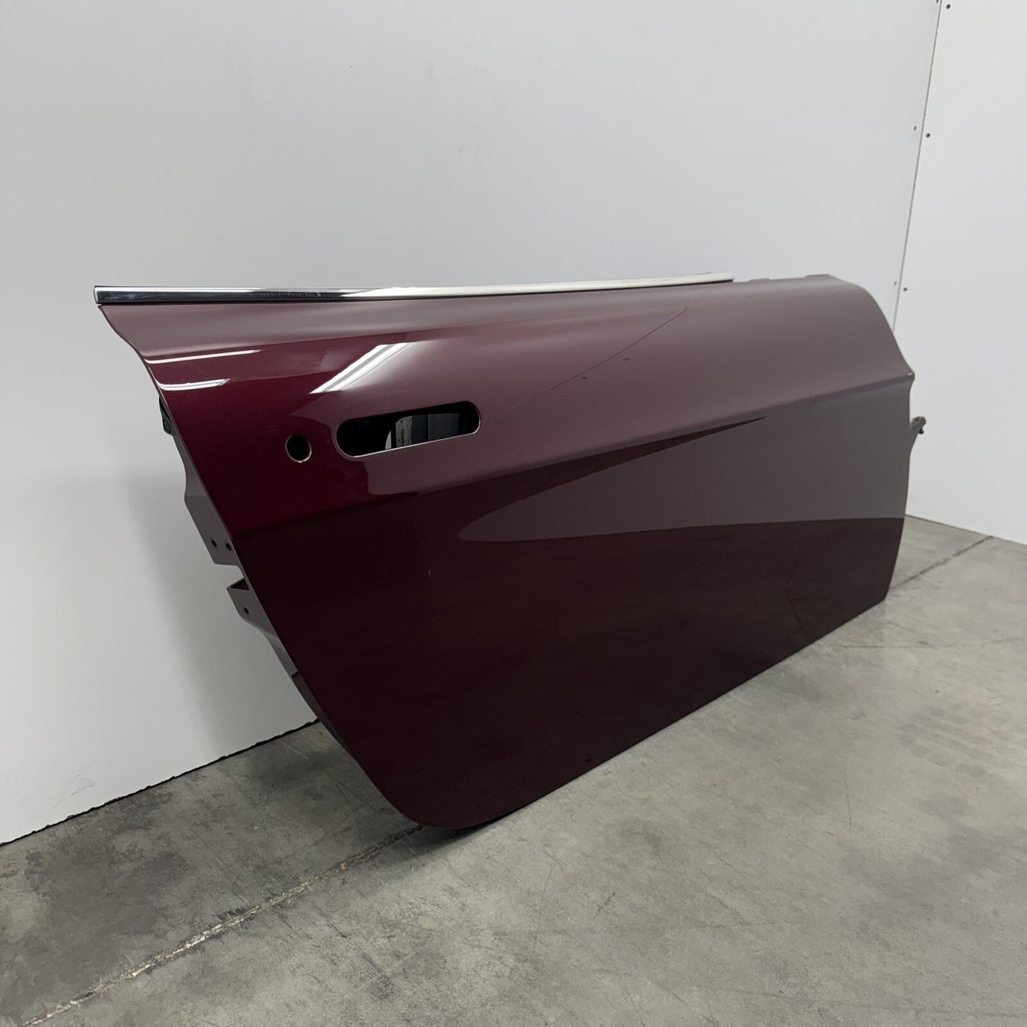 07-17 Aston Martin Vantage Passenger Right Door Shell Merlot Red OEM