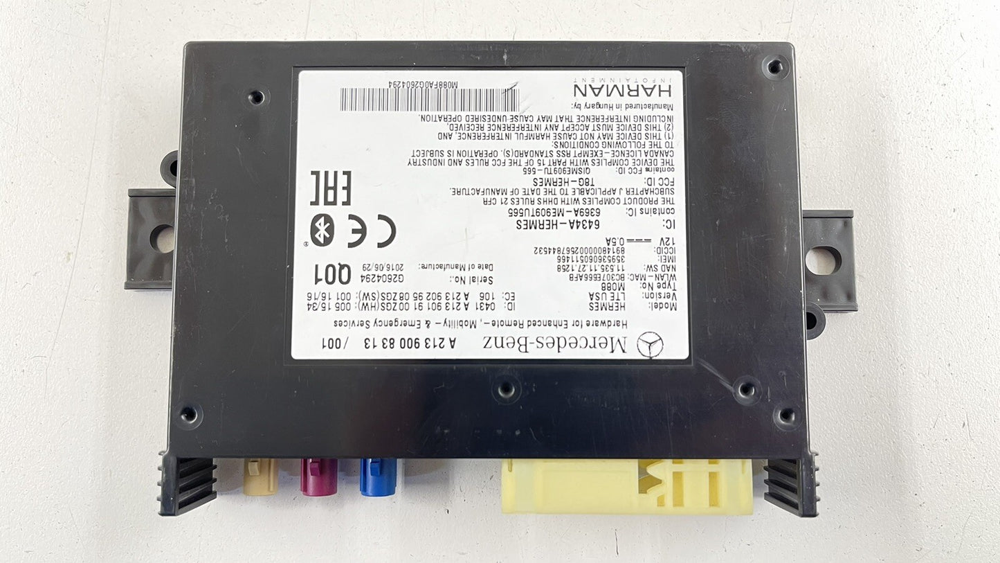 14-17 MERCEDES E550 W207 COMMUNICATION INTERFACE CONTROL MODULE 2139008313 OEM