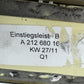 12-18 Mercedes W218 CLS550 Front Illuminated Door Sill Scuff Kick Plate Pair OEM