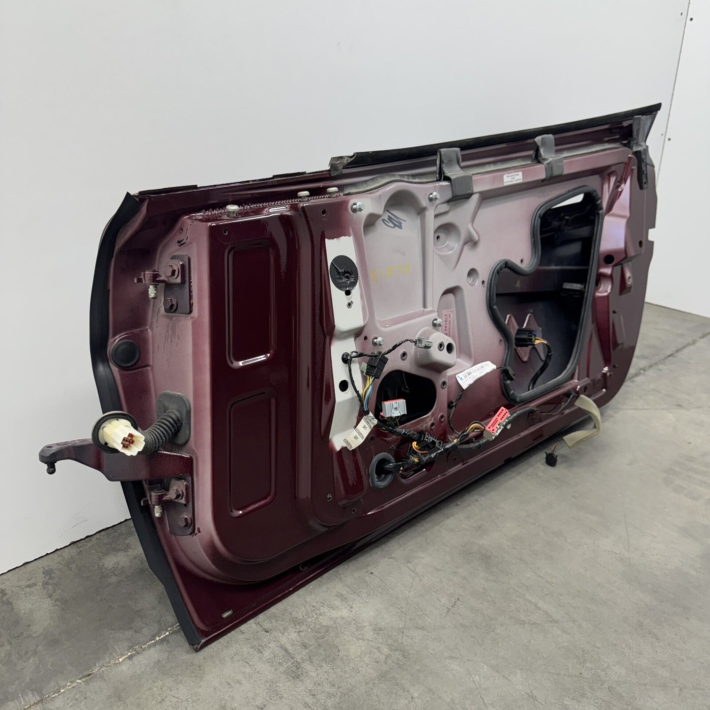 07-17 Aston Martin Vantage Passenger Right Door Shell Merlot Red OEM