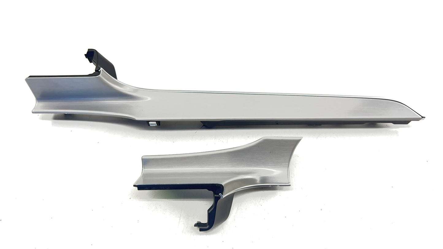 15-21 MERCEDES-BENZ C63S DASH BEZEL PANEL COVER TRIM GARNISH MOULDING PAIR OEM