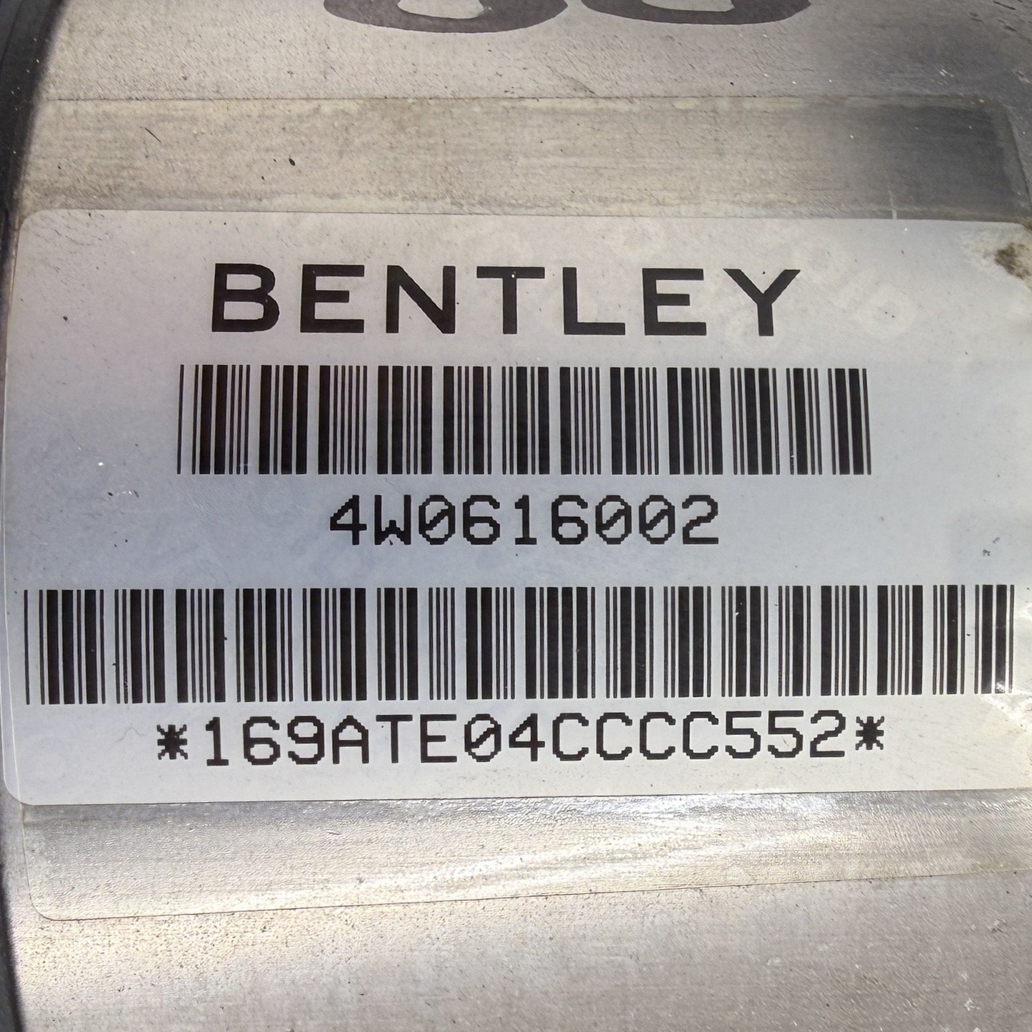 14-18 Bentley Flying Spur Air Suspension Shock Absorber Strut Set Front Rear OEM