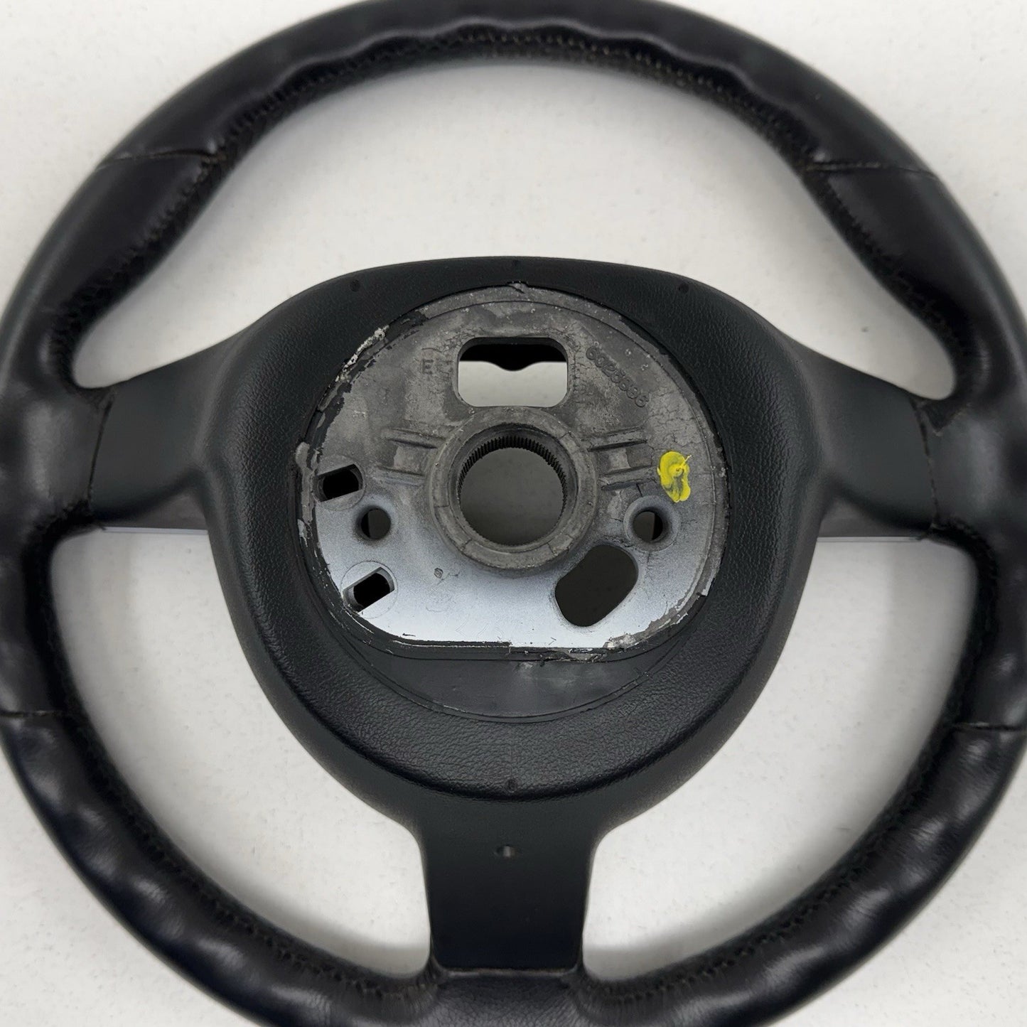 05-08 Porsche 911 997 Manual Sport Driver Steering Wheel 3 Spoke Black OEM