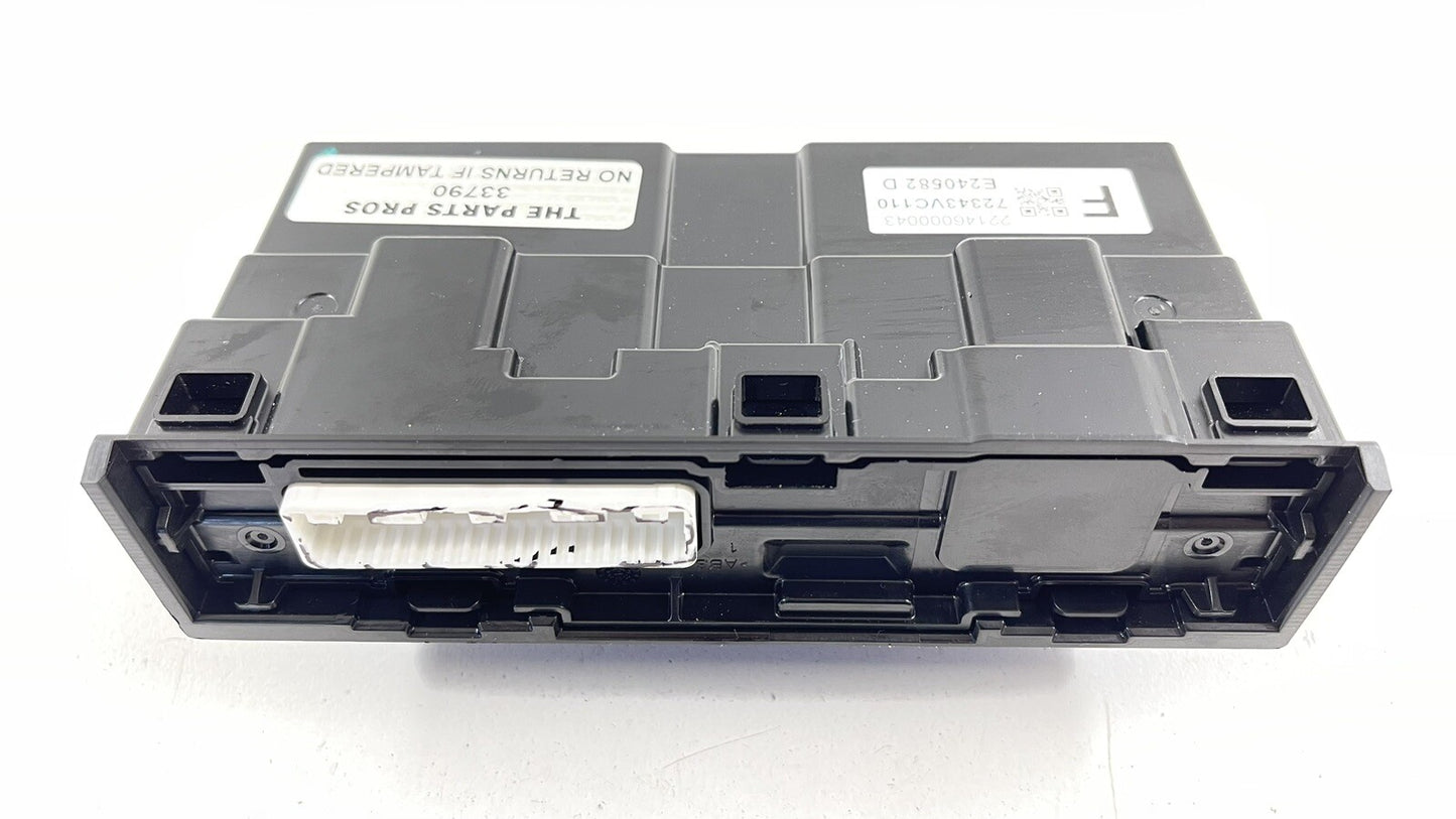 22-23 SUBARU WRX HEATER CORE BOX HVAC ELECTRONIC CONTROL MODULE 72343VC110 OEM