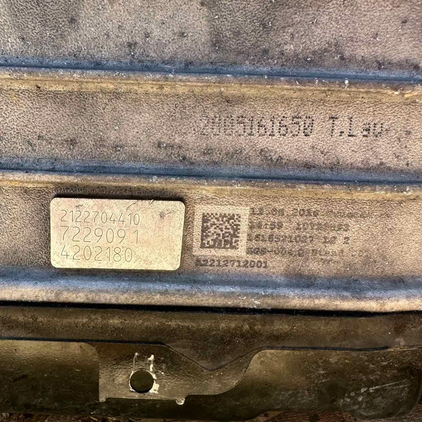 14-17 Mercedes W207 E550 RWD Transmission Assembly 722.9 7G-Tronic 33K Miles OEM