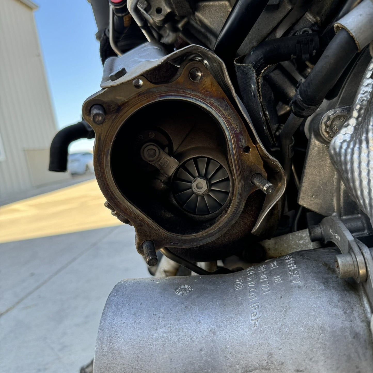 14-18 Bentley Flying Spur W12 Twin Turbo Complete Engine With Transmission OEM