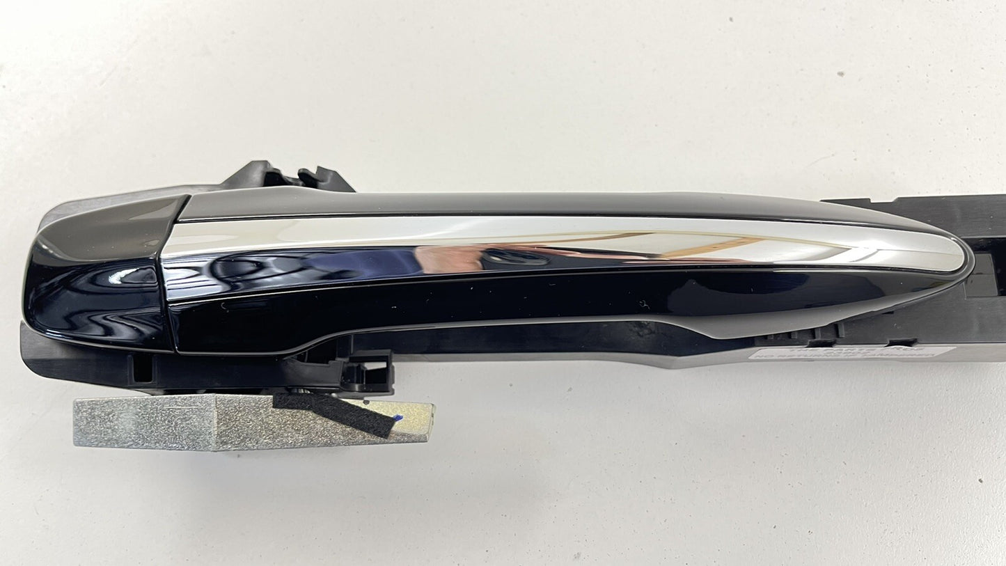 14-22 INFINITI Q50 DRIVER LEFT REAR EXTERIOR DOOR GRAB HANDLE BLACK OEM