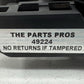 08-15 Audi TT Passenger Right Exterior Door Handle Assembly Ice Silver OEM