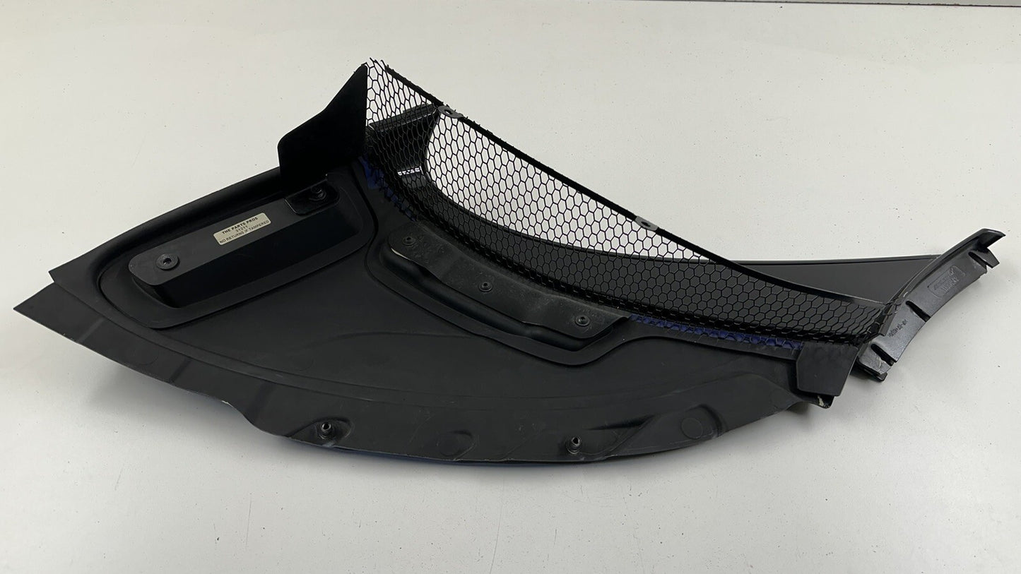 15-17 MCLAREN 650S SPIDER DRIVER LEFT REAR FENDER BLADE PANEL WITH AIR VENT OEM