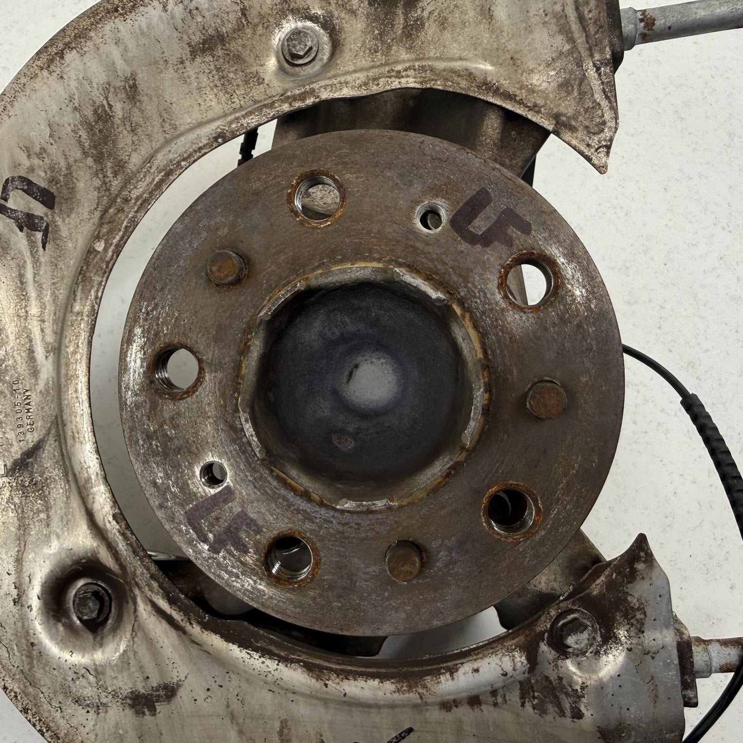 2021-2026 BMW M3 M4 G80 G82 RWD Left Front Spindle Knuckle Hub Wheel Bearing OEM
