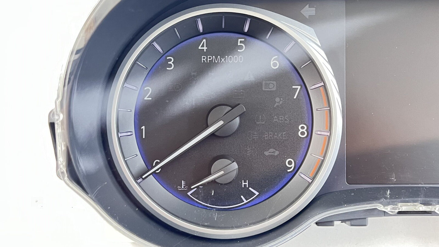 2017 INFINITI Q50 RED SPORT SPEEDOMETER INSTRUMENT CLUSTER GAUGE 36K MILES OEM