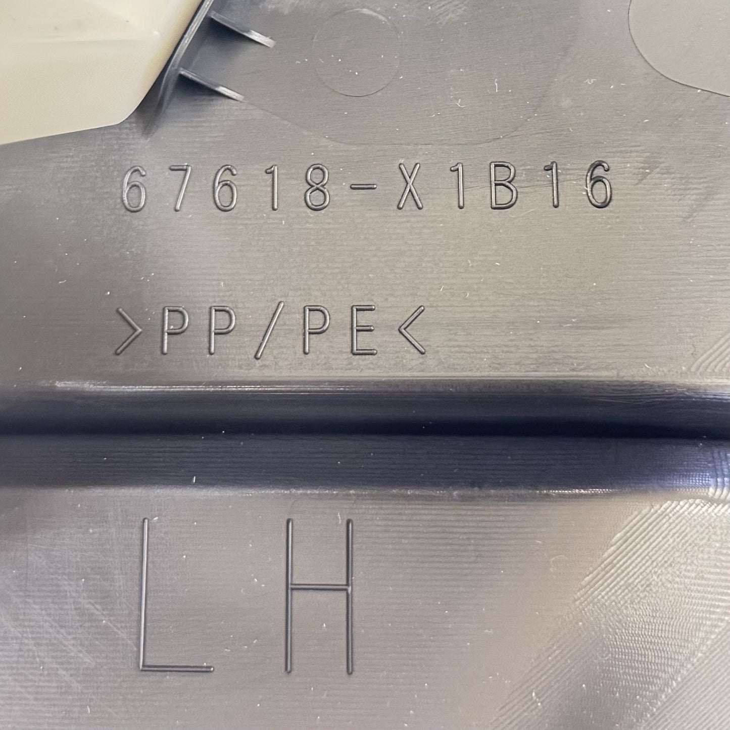 23-25 TOYOTA PRIUS DRIVER LEFT REAR DOOR PANEL CARD COVER TRIM OEM