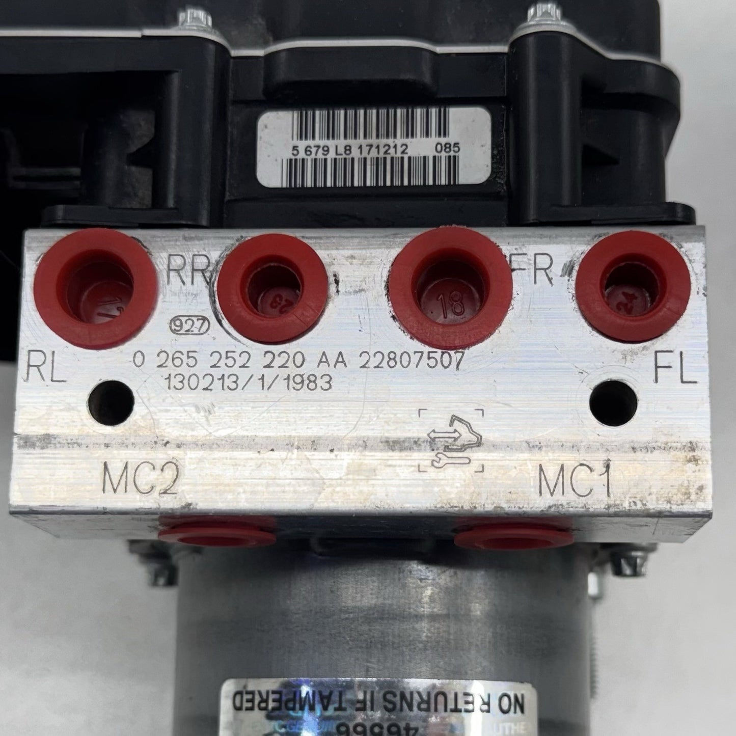 12-15 Chevrolet Camaro ZL1 Anti Brake Lock Pump Module ABS Pump 22807507 OEM