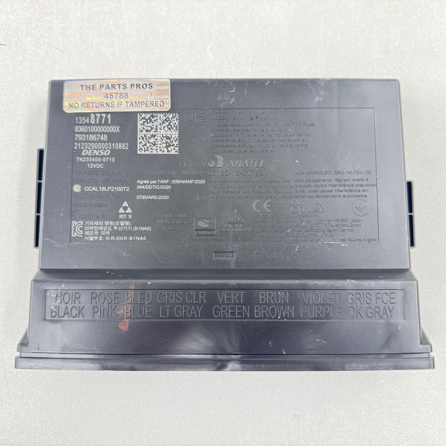22-24 CADILLAC CT5 V BLACKWING BODY CONTROL MODULE BCM 13548771 OEM