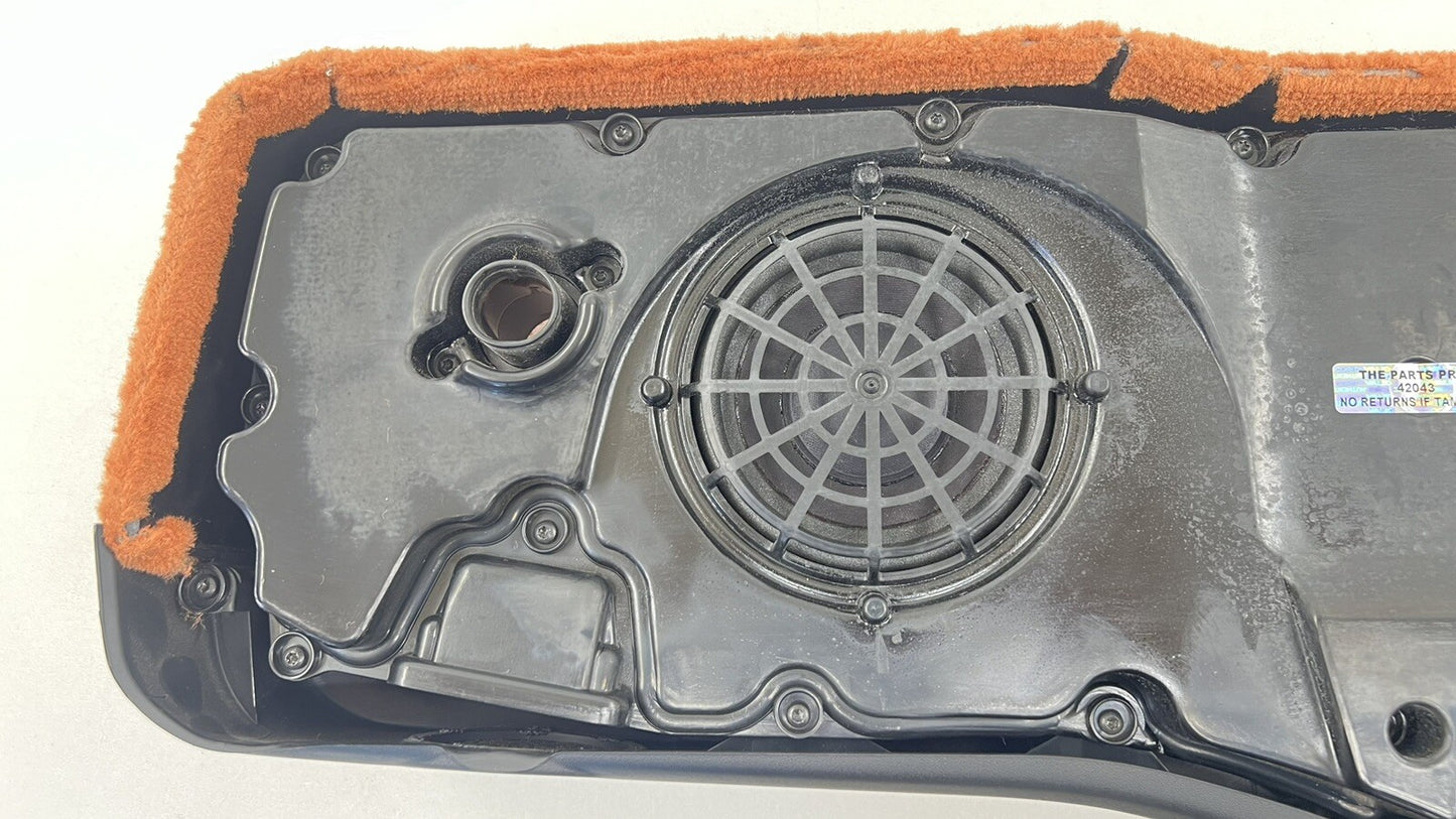 05-12 PORSCHE BOXSTER 987 REAR SUBWOOFER BASSBOX SPEAKER BOSE TERRACOTTA OEM
