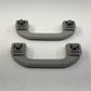 08-18 Mercedes C CLS E Interior Headliner Roof Grab Handle Set Gray OEM