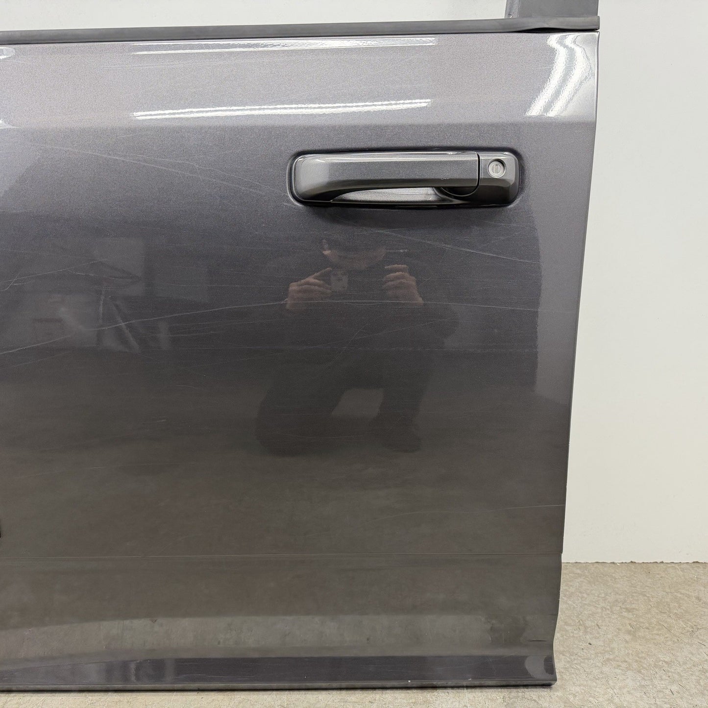 19-22 Ram 2500 3500 Crew Cab Left Front Door Shell Complete Acoustic Glass OEM