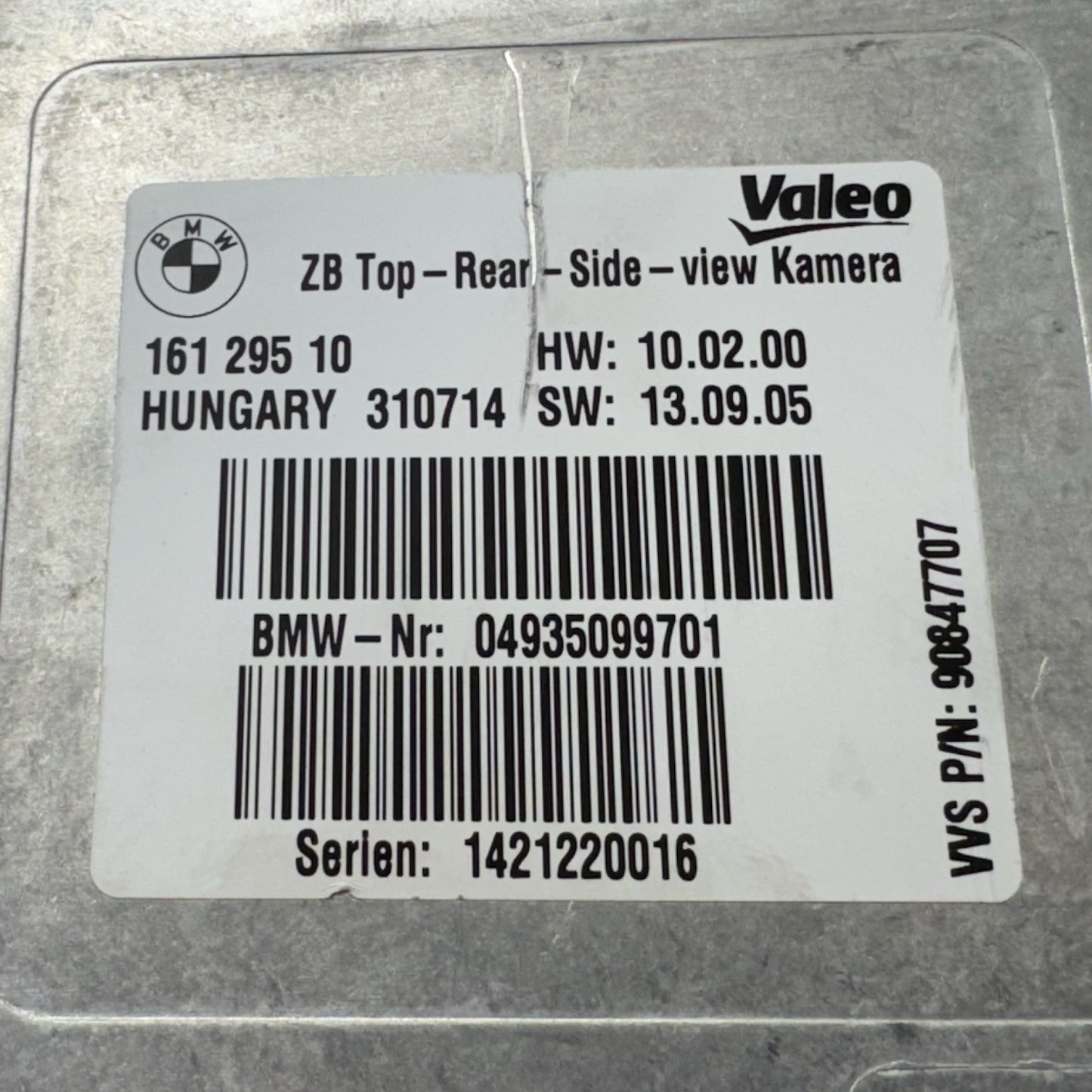 BMW F06 F10 F12 F13 F30 F80 F82 Top Rear Side View Camera Control Module OEM
