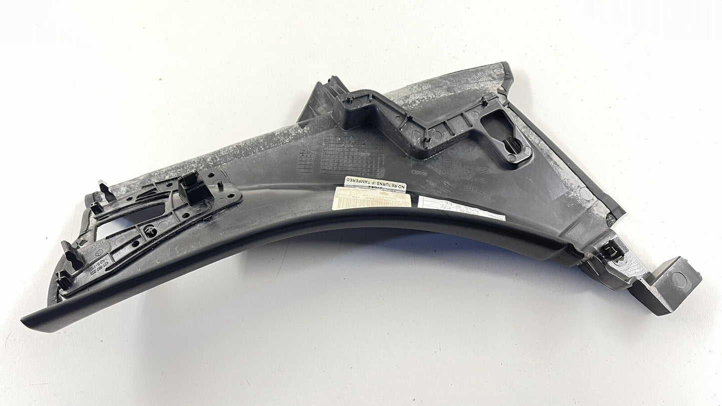 11-15 AUDI R8 SPYDER DRIVER LEFT REAR INTERIOR COVER TRIM LEATHER OEM
