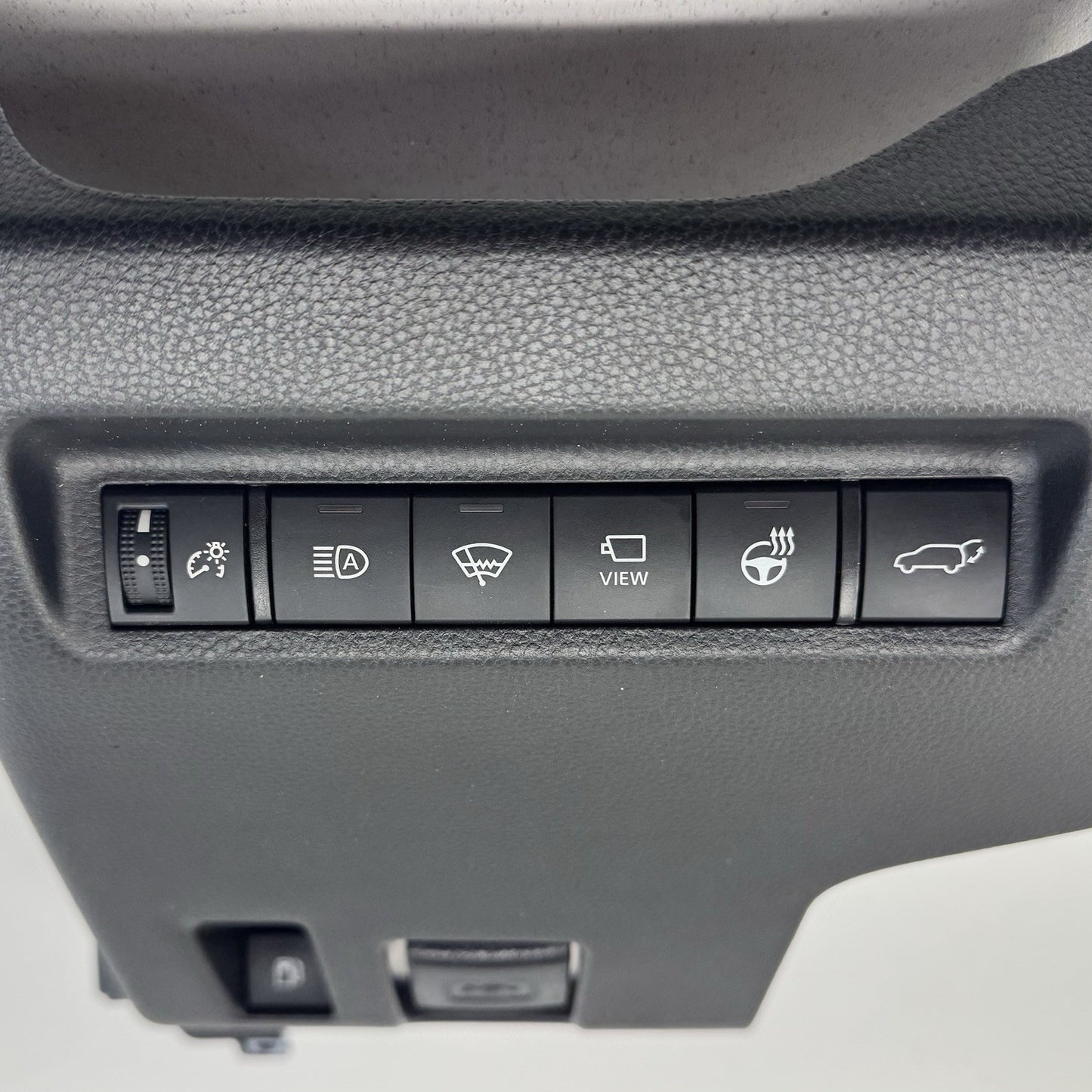 19-23 Toyota RAV4 Fuel Door Surround View Steering Wheel Heater Controls OEM