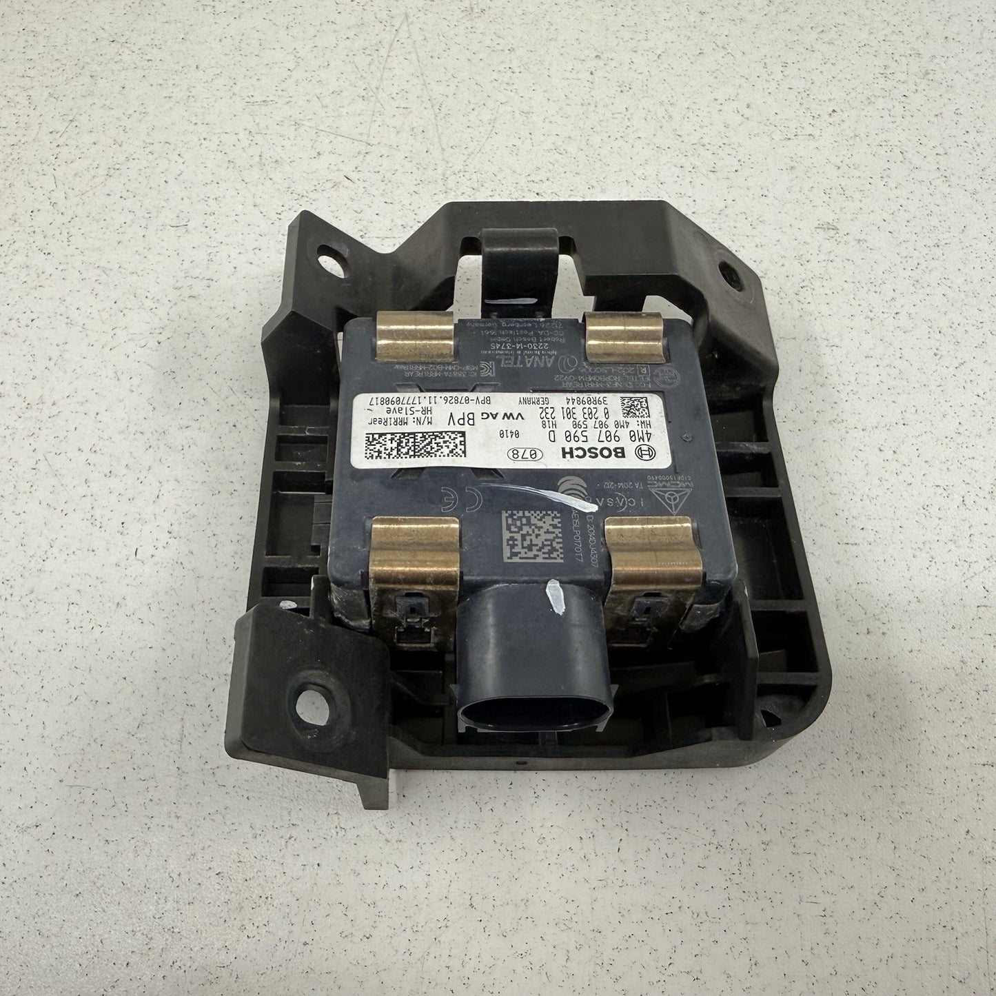18-20 Audi A5 S5 Driver Left Rear Blind Spot Radar Sensor 4M0907590D OEM