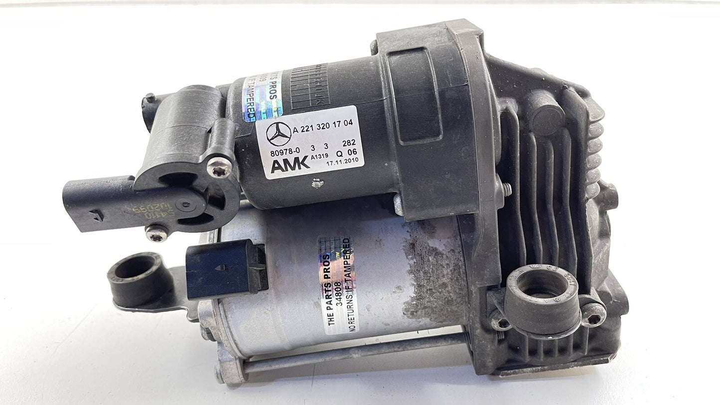 07-13 MERCEDES BENZ S550 W221 AIRMATIC AIR  SUSPENSION COMPRESSOR PUMP OEM