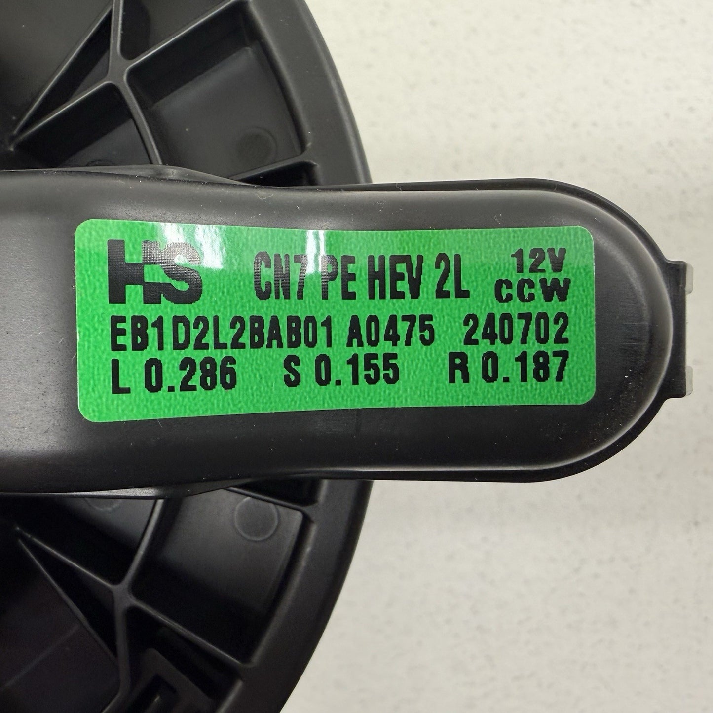 22-26 Hyundai Elantra N AC Air Temperature Fan Blower Motor 97113-AAAB0 OEM