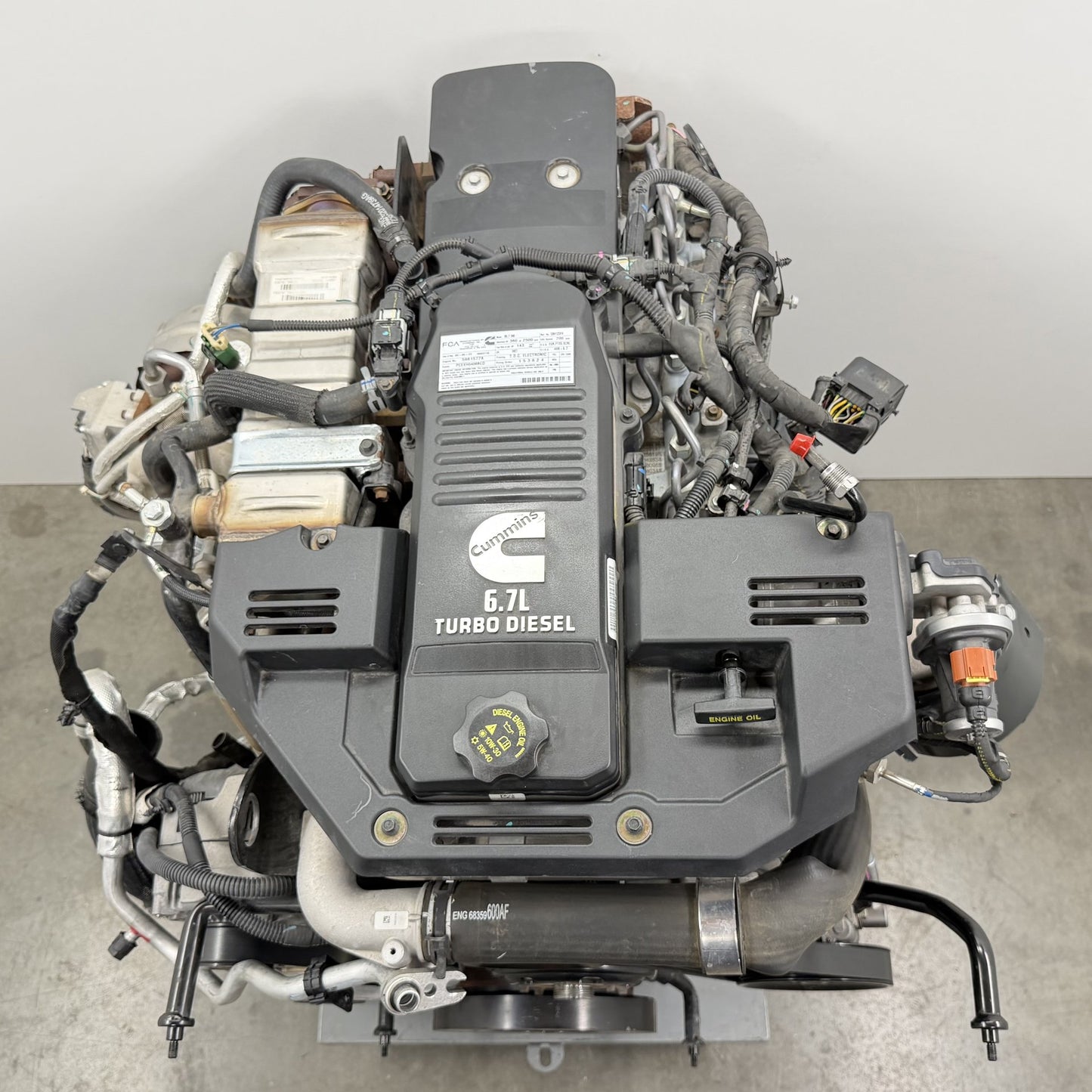 2021-2024 Ram 4500 5500 6.7L Cummins ETL Engine Motor Dropout 10K Miles OEM