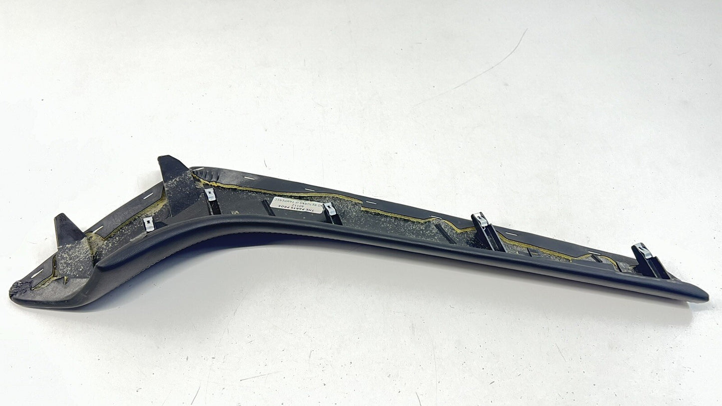 14-23 INFINITI Q50 LEFT & RIGHT CENTER CONSOLE SIDE TRIM PANEL COVER BLACK OEM