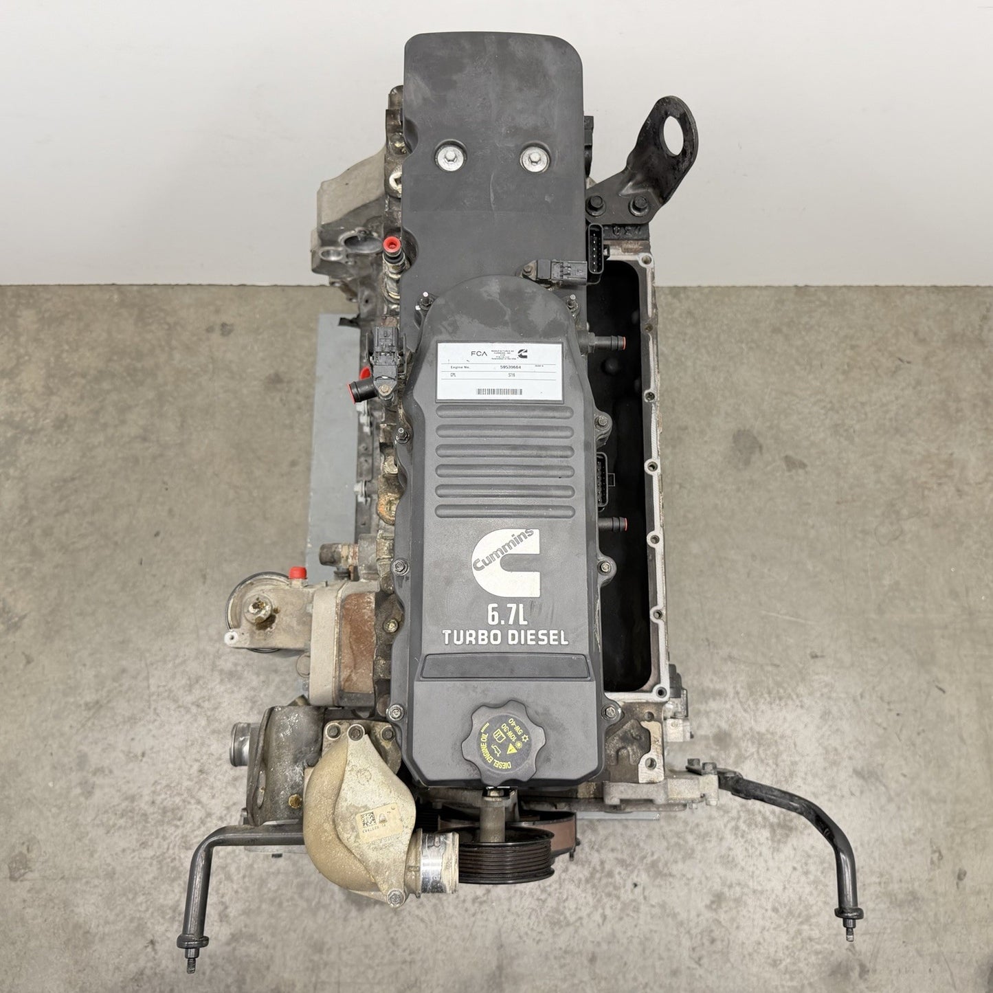 19-20 Ram 2500 3500 Cummins Diesel 6.7L Engine Motor Long Block ETL 72K Mile OEM